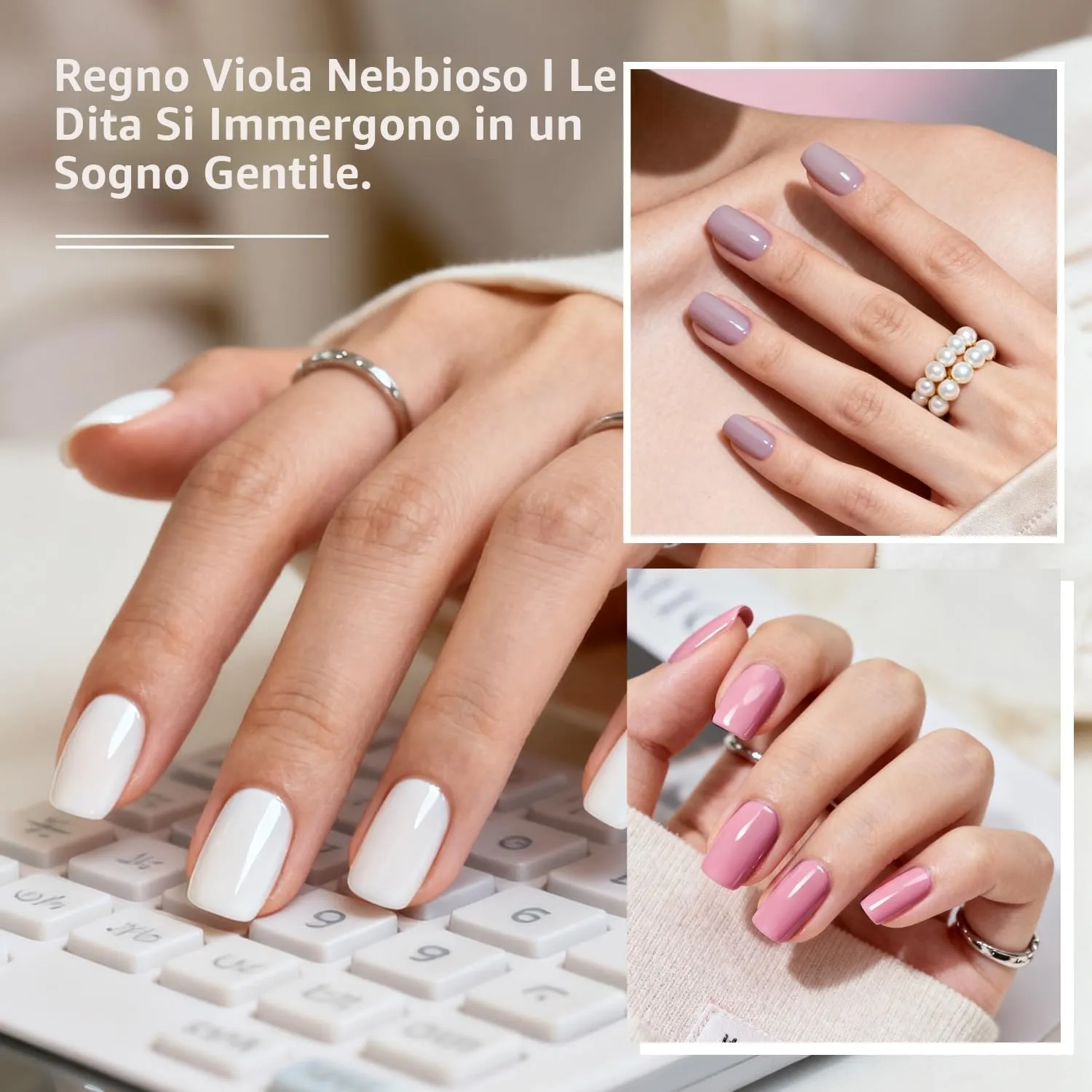 Jodsone Set Smalti Gel B33-38 10 colori base+top