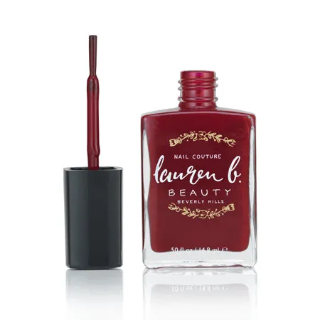 Lauren B Beauty Laurel Canyon Lover smalto rosso borgogna vegan