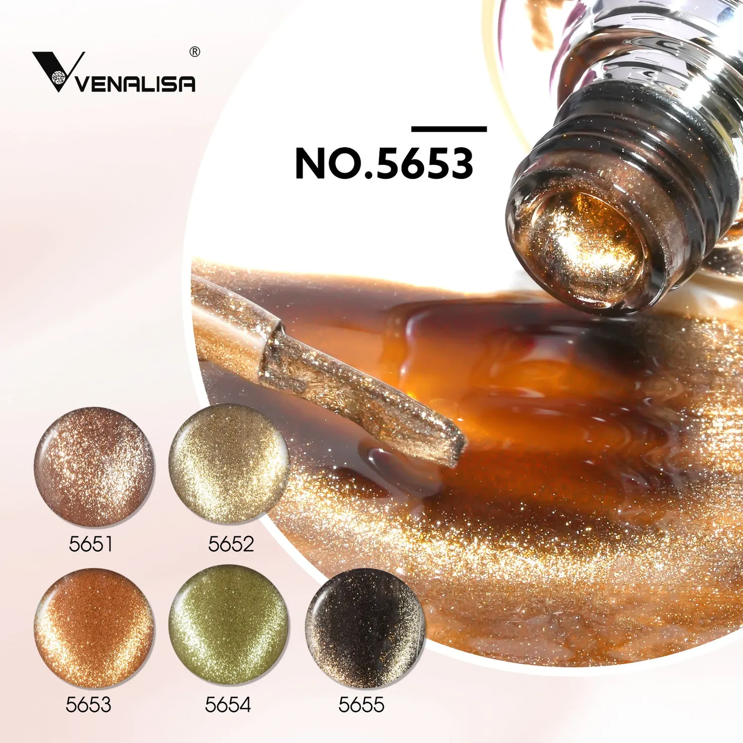 Venalisa Mystic GC11 smalto gel cat eye 10ml magnetico