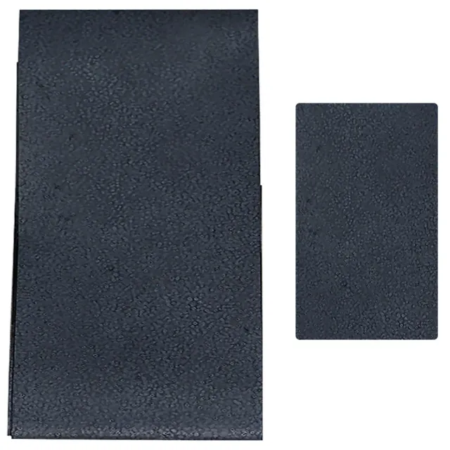 Komilfo Foil Craquelure foglio unghie nero opaco