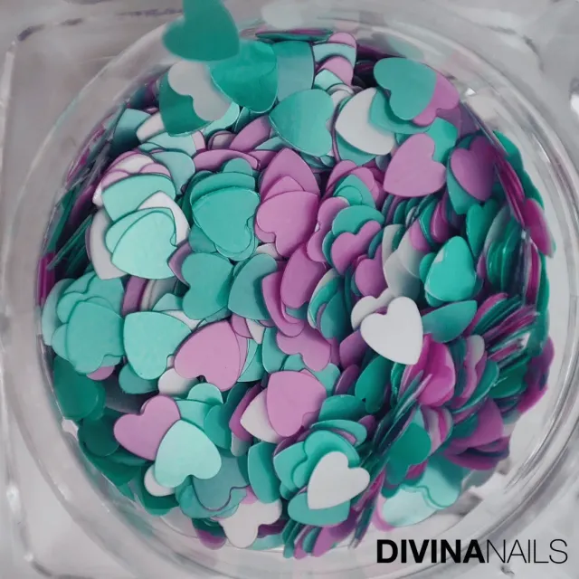 Diva Nails Colour Heart 05 cuori San Valentino 2g
