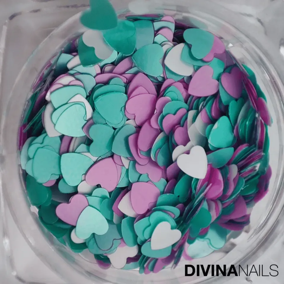 Diva Nails Colour Heart 05 cuori San Valentino 2g
