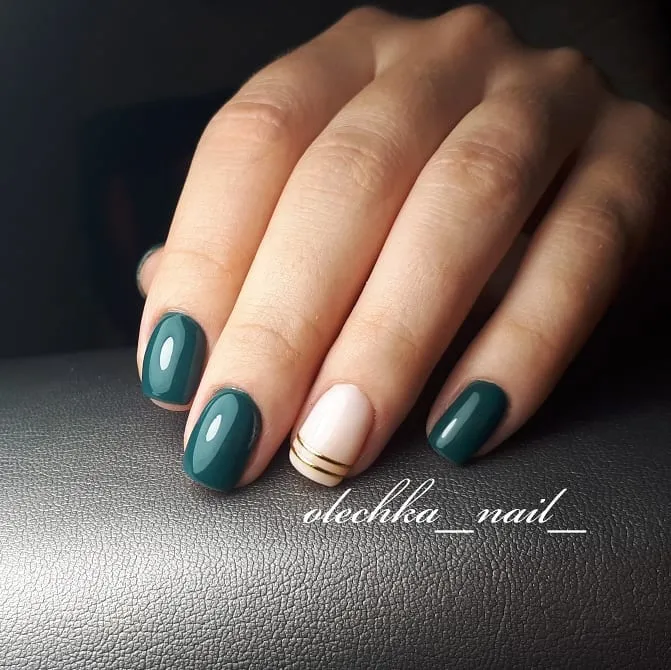 Komilfo Deluxe D154 smalto semipermanente 8 ml verde petrolio