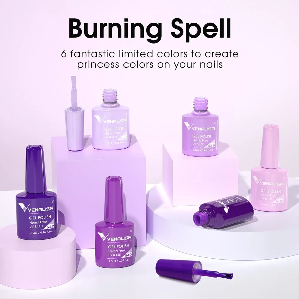 Venalisa Amethyst Dream set gel 6x7,5ml viola