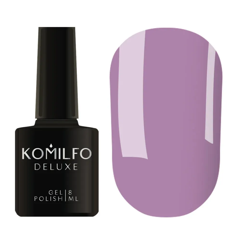 Komilfo Deluxe D313 smalto semipermanente 8 ml viola smalto