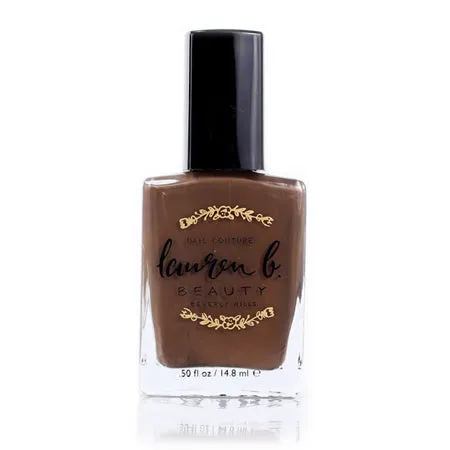 Lauren B Beauty Nude No. 5 smalto nude espresso vegan