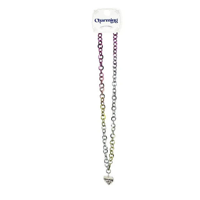 Snails Charming Necklace collana bambina colorata in ferro