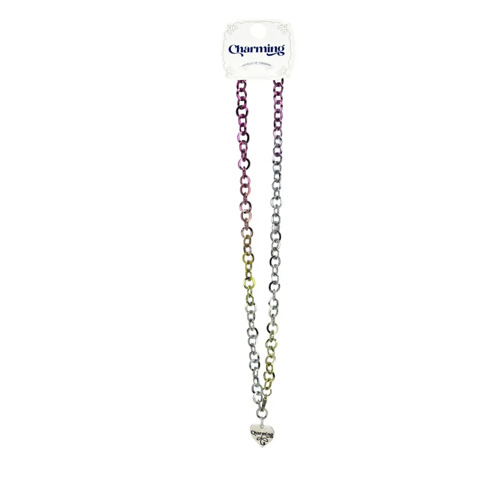Snails Charming Necklace collana bambina colorata in ferro