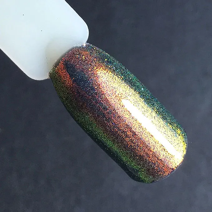 Komilfo Spangles 029 glitter unghie rosso-verde 2,5 g