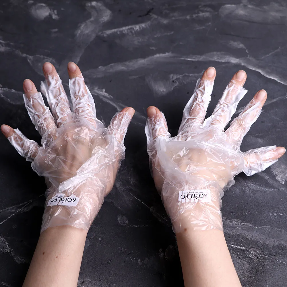Komilfo SPA guanti manicure idratanti 10 paia