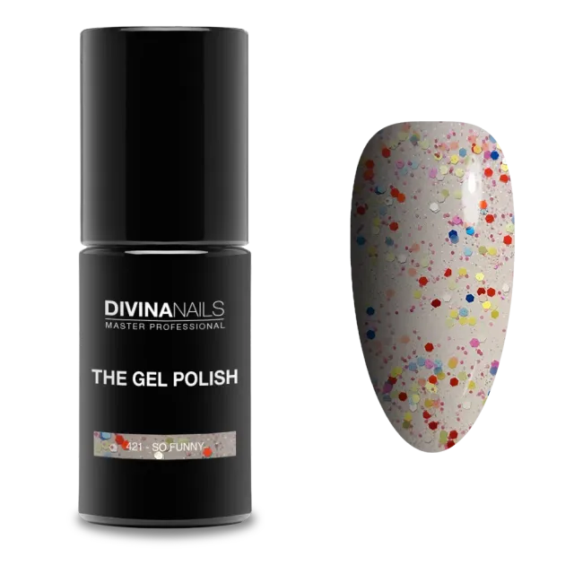 Diva Nails The Gel Polish 421 So Funny semipermanente 8ml coprente