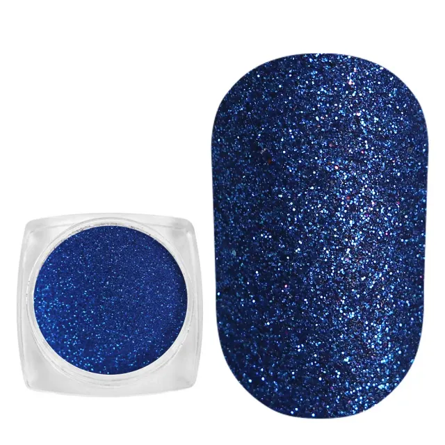 Komilfo Spangles 054 glitter unghie blu 2,5 g fine