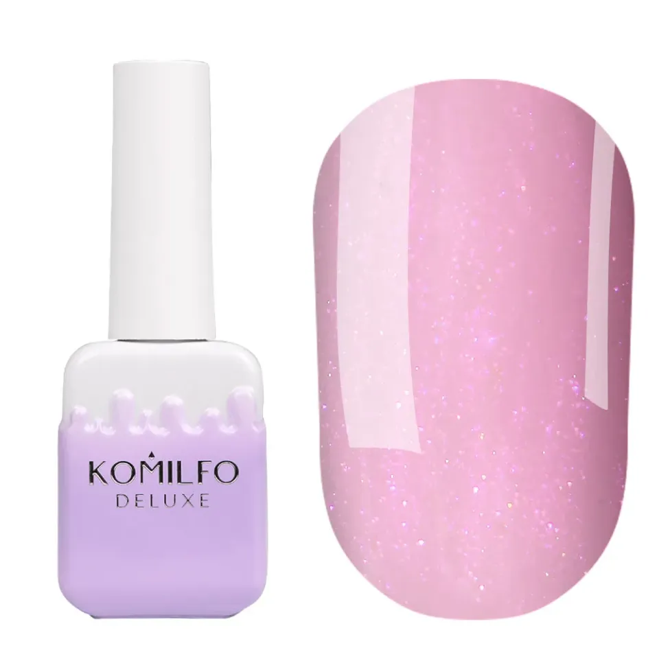 Komilfo Shine Base 005 base semipermanente 10 ml shimmer