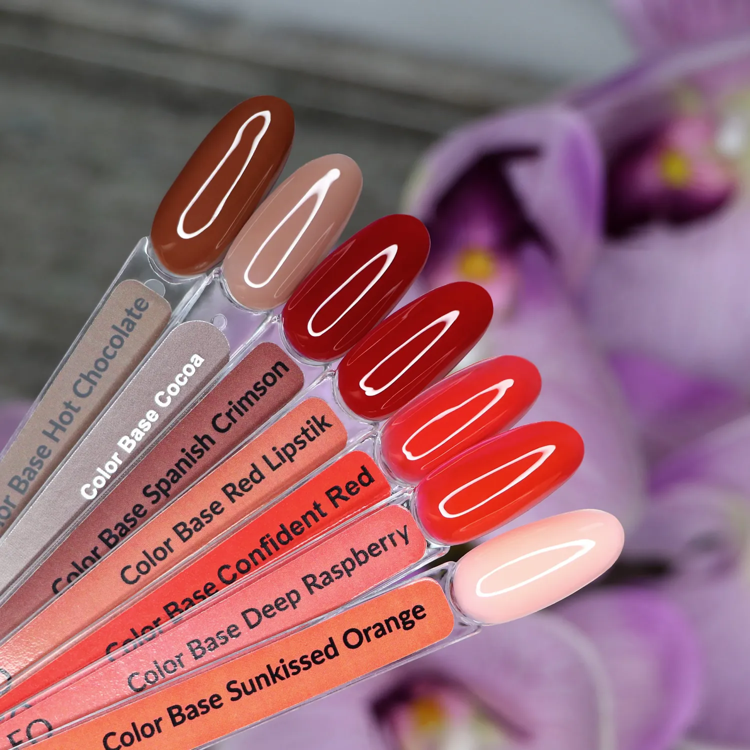 Komilfo Color Base Spanish Crimson base 8 ml HEMA free