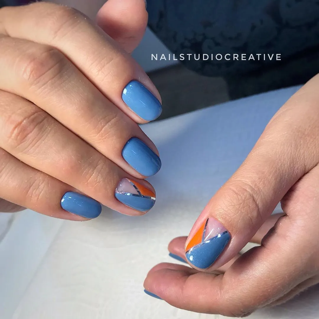 Komilfo Deluxe D130 smalto semipermanente 8 ml grigio-blu