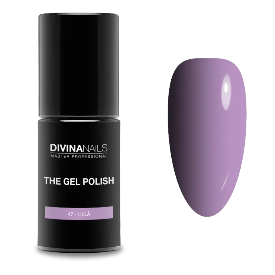 Diva Nails The Gel Polish 47 Lillà semipermanente 8ml viola