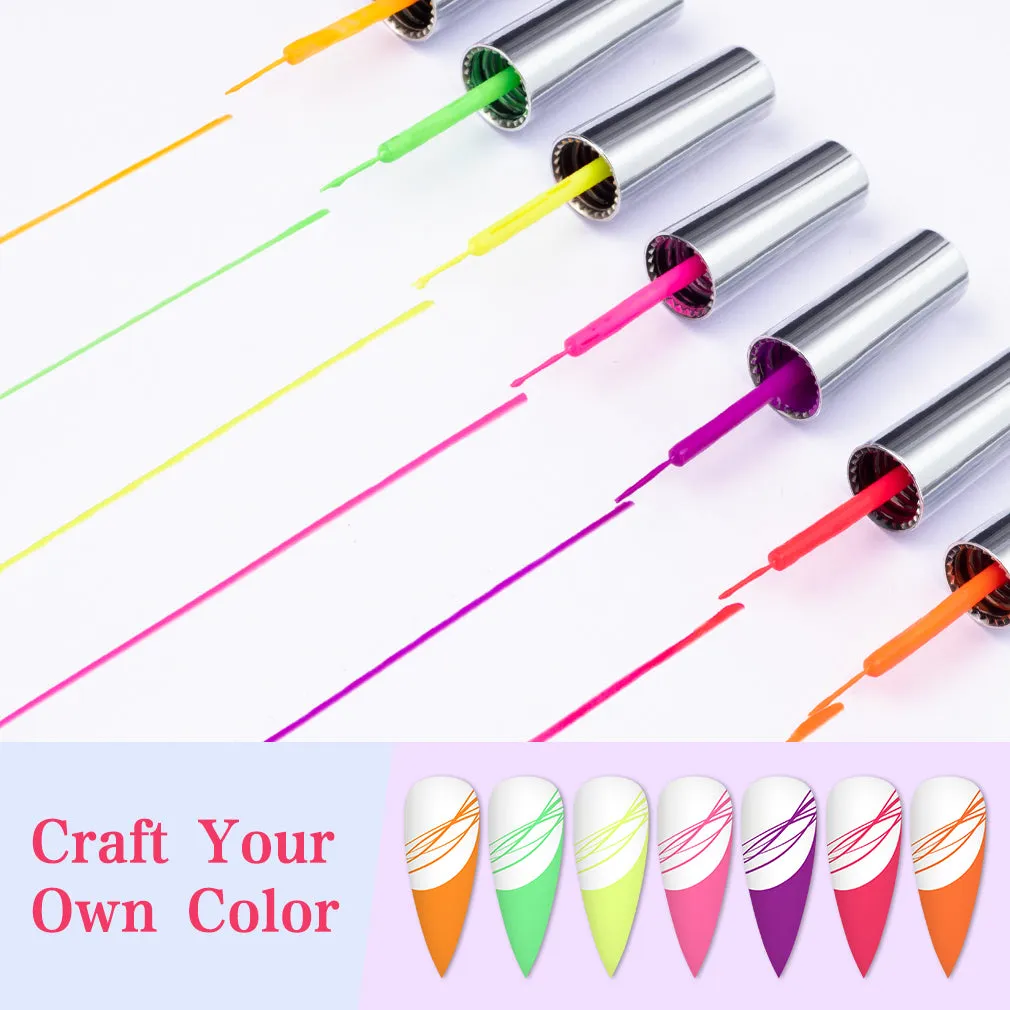 Venalisa Liner Gel C gel nail art 7pz disegni