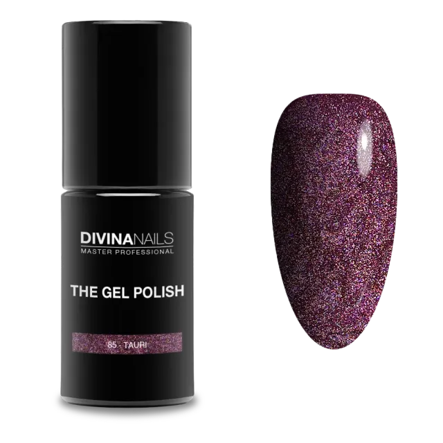 Diva Nails The Gel Polish 85 Tauri semipermanente 8ml glitter
