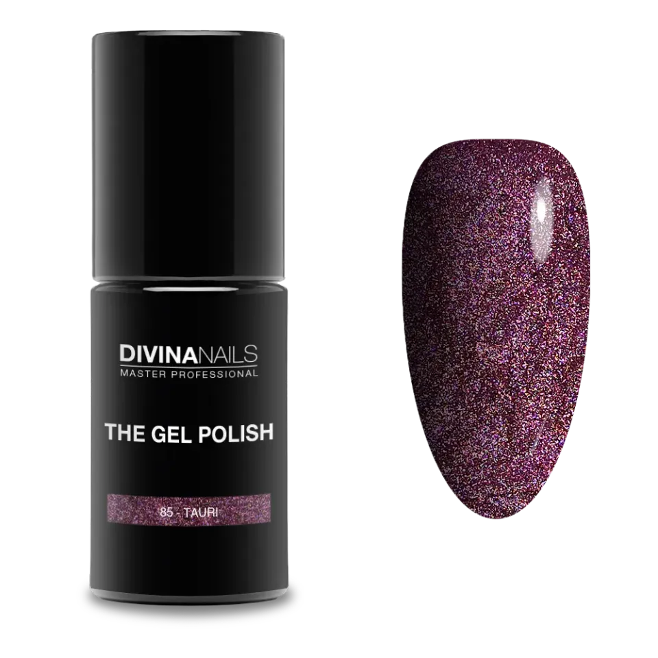 Diva Nails The Gel Polish 85 Tauri semipermanente 8ml glitter
