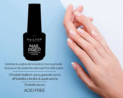 Nailfor Nail Prep deidratante unghie 15 ml prep