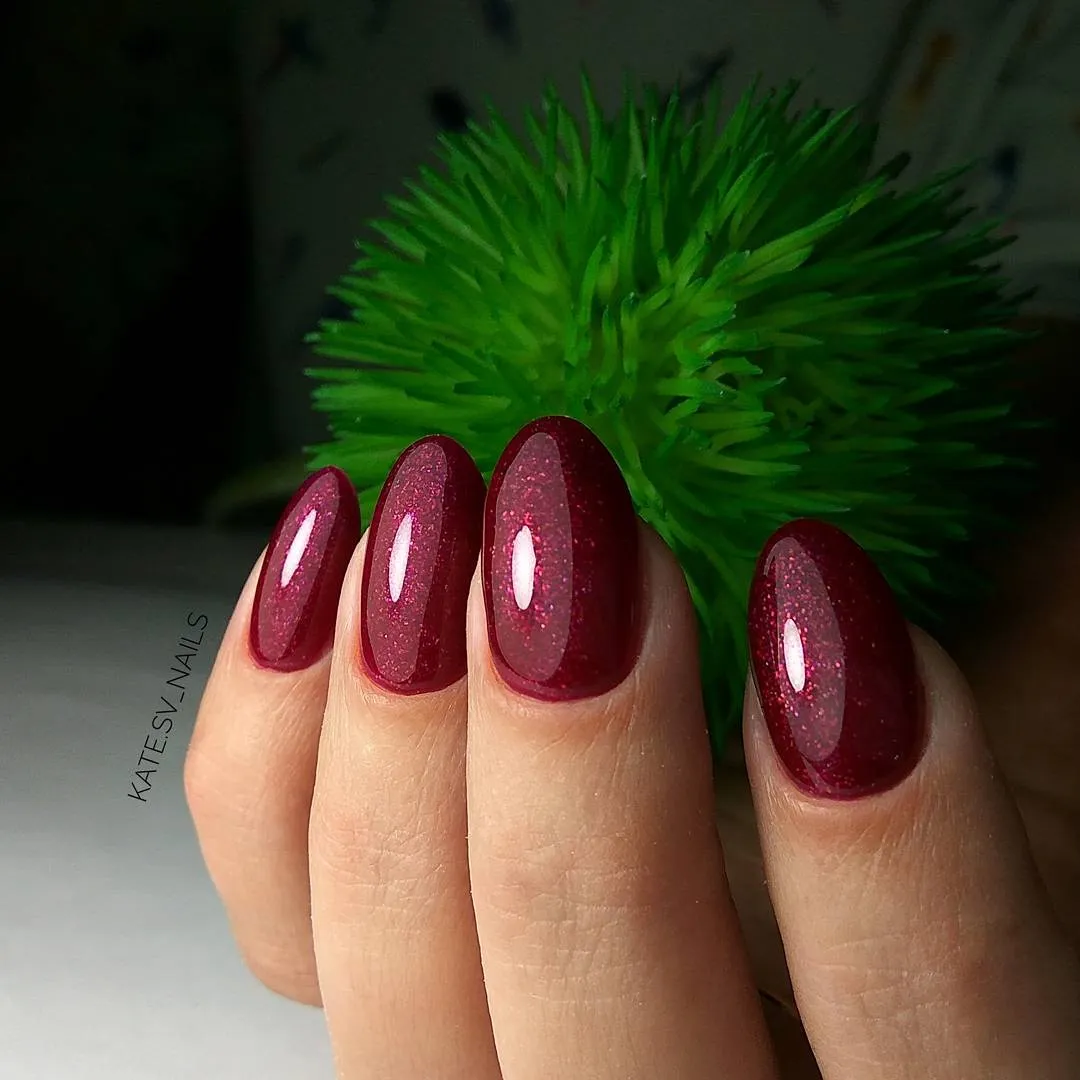 Komilfo Deluxe D094 smalto semipermanente 8 ml prugna shimmer