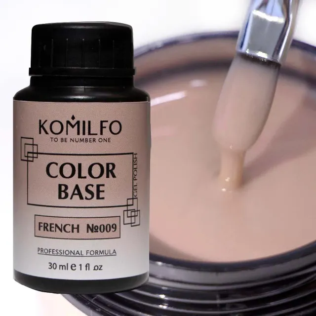 Komilfo French 009 base semipermanente nude 30 ml botte