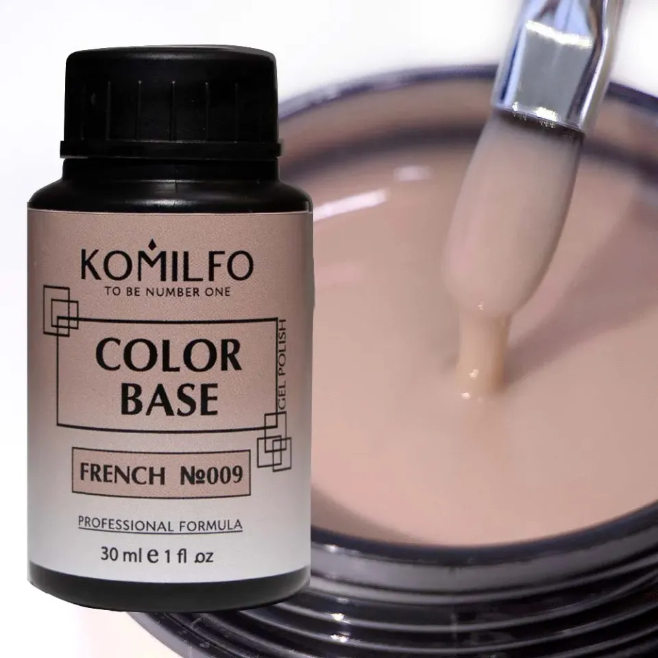 Komilfo French 009 base semipermanente nude 30 ml botte