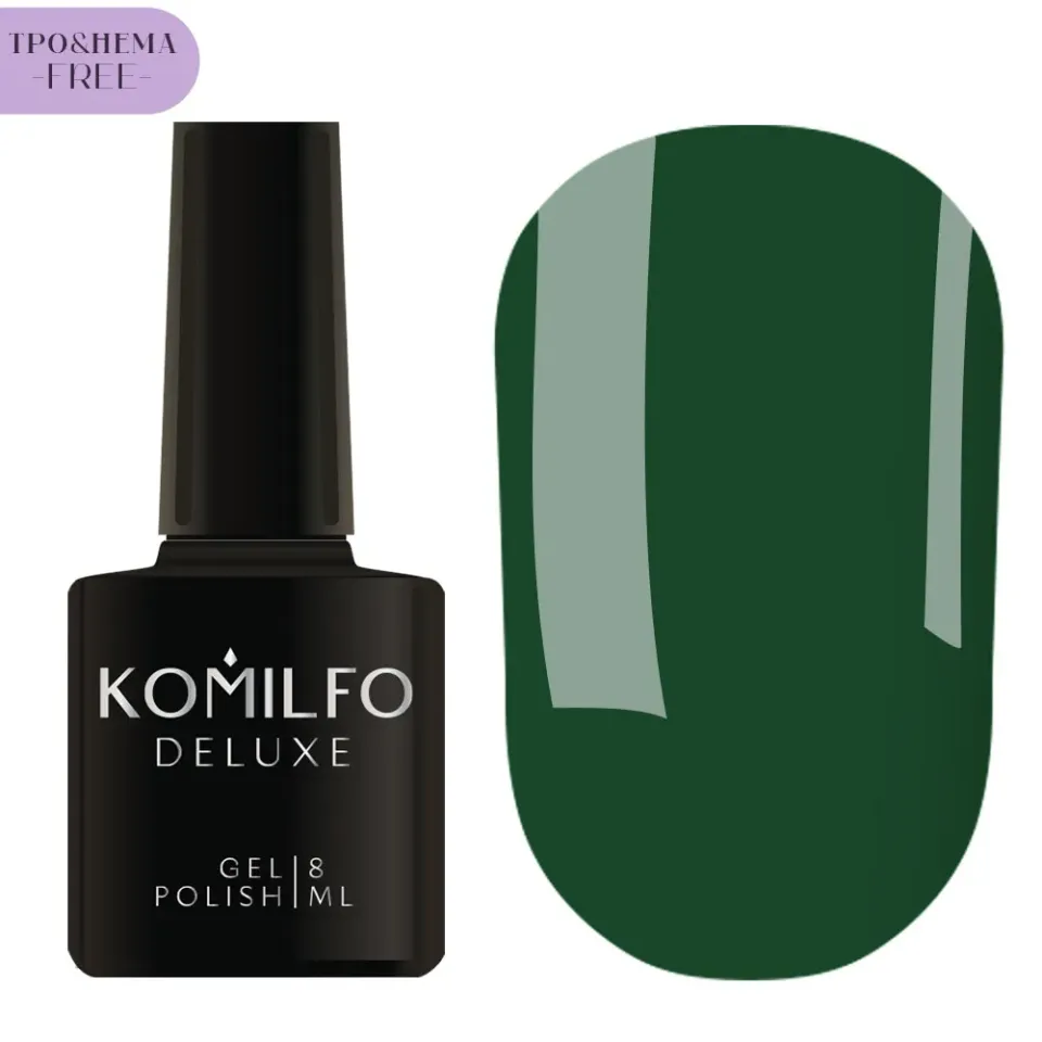 Komilfo Bloom Moss smalto semipermanente 8 ml verde muschio