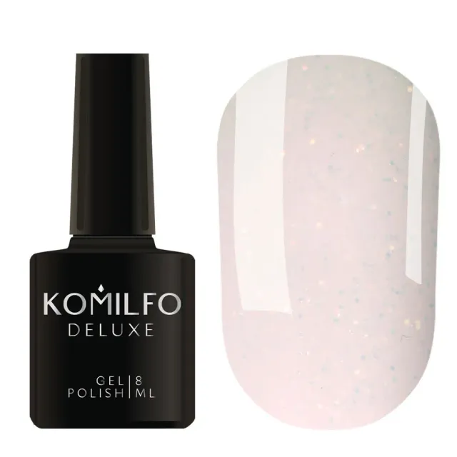 Komilfo Moon Crush 003 smalto rosa latte glitter 8 ml