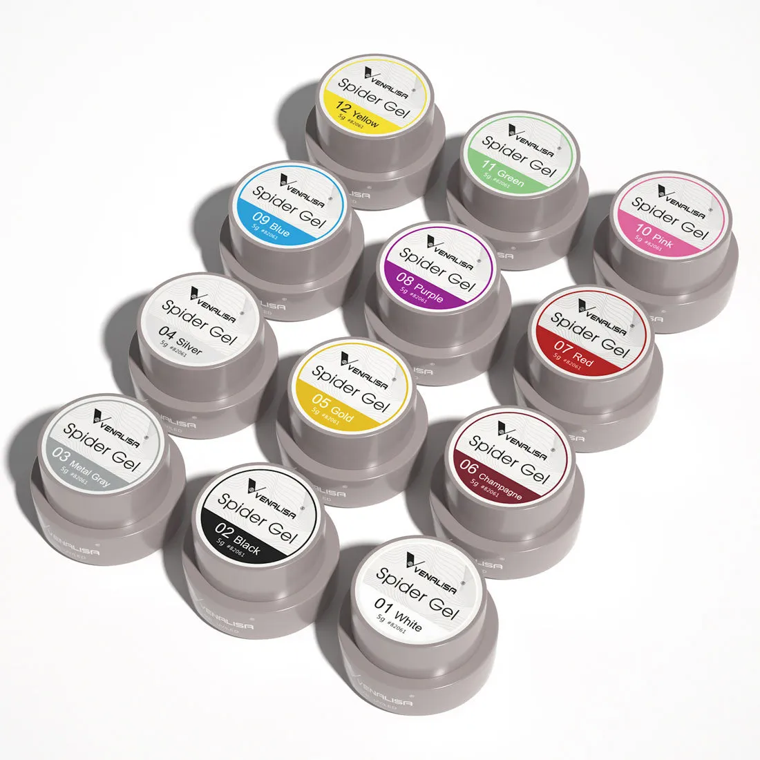 Venalisa Spider Gel Z0718 painting gel 12pz effetto filo