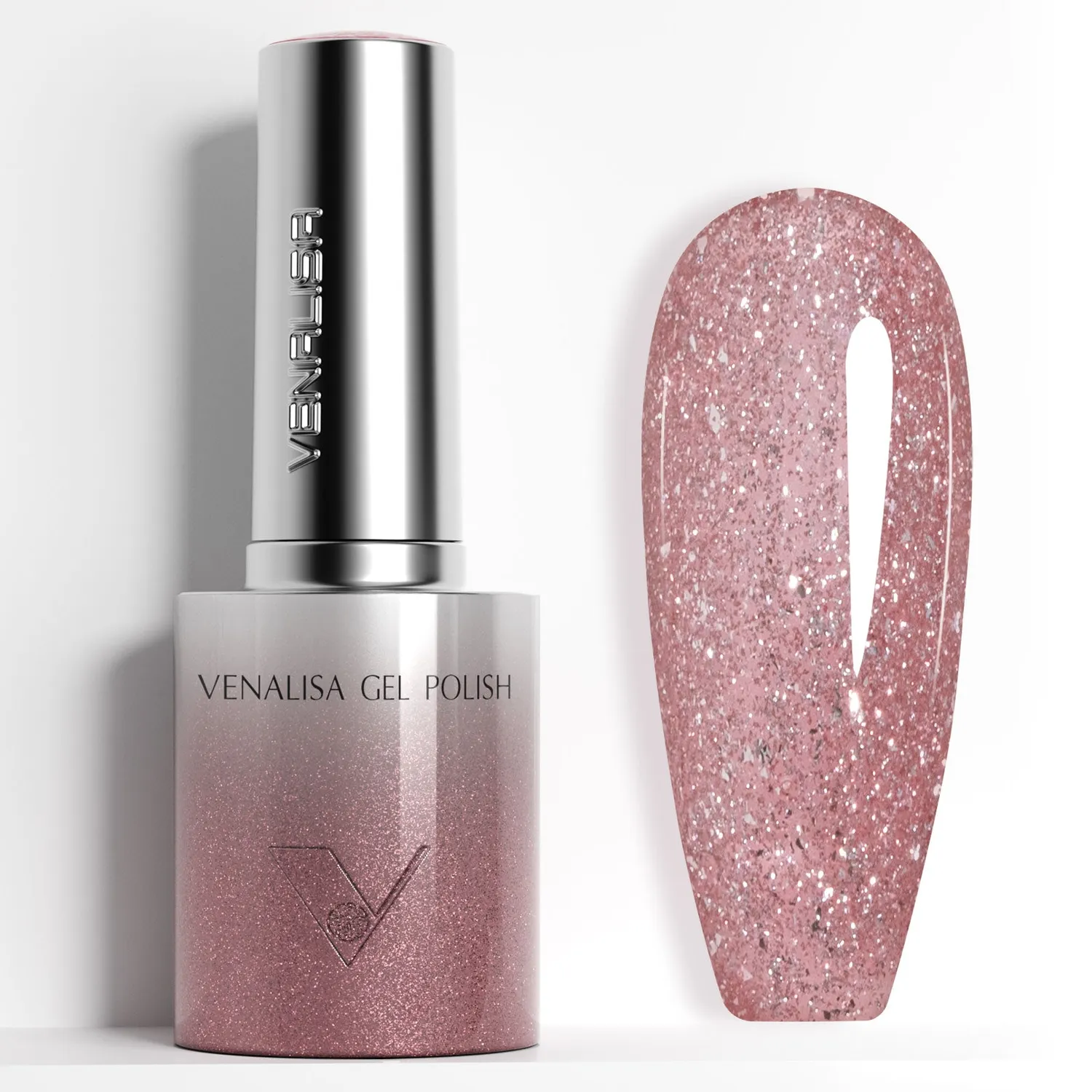 Venalisa Glitter smalto gel 10ml effetto brillante