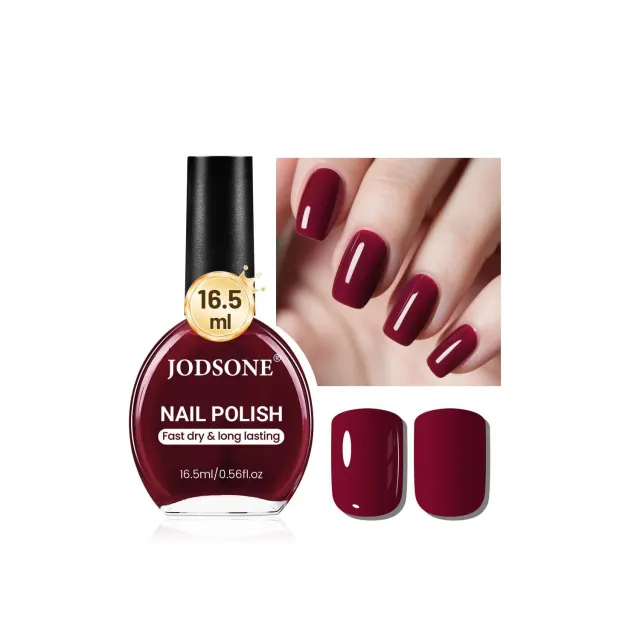 Jodsone smalto unghie rosso scuro 16,5 ml asciugatura rapida