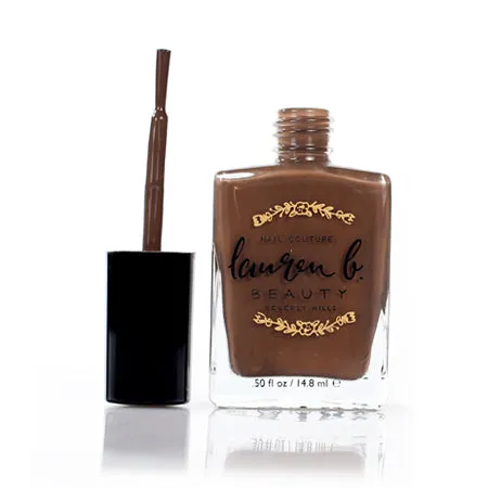 Lauren B Beauty Nude No. 5 smalto nude espresso vegan