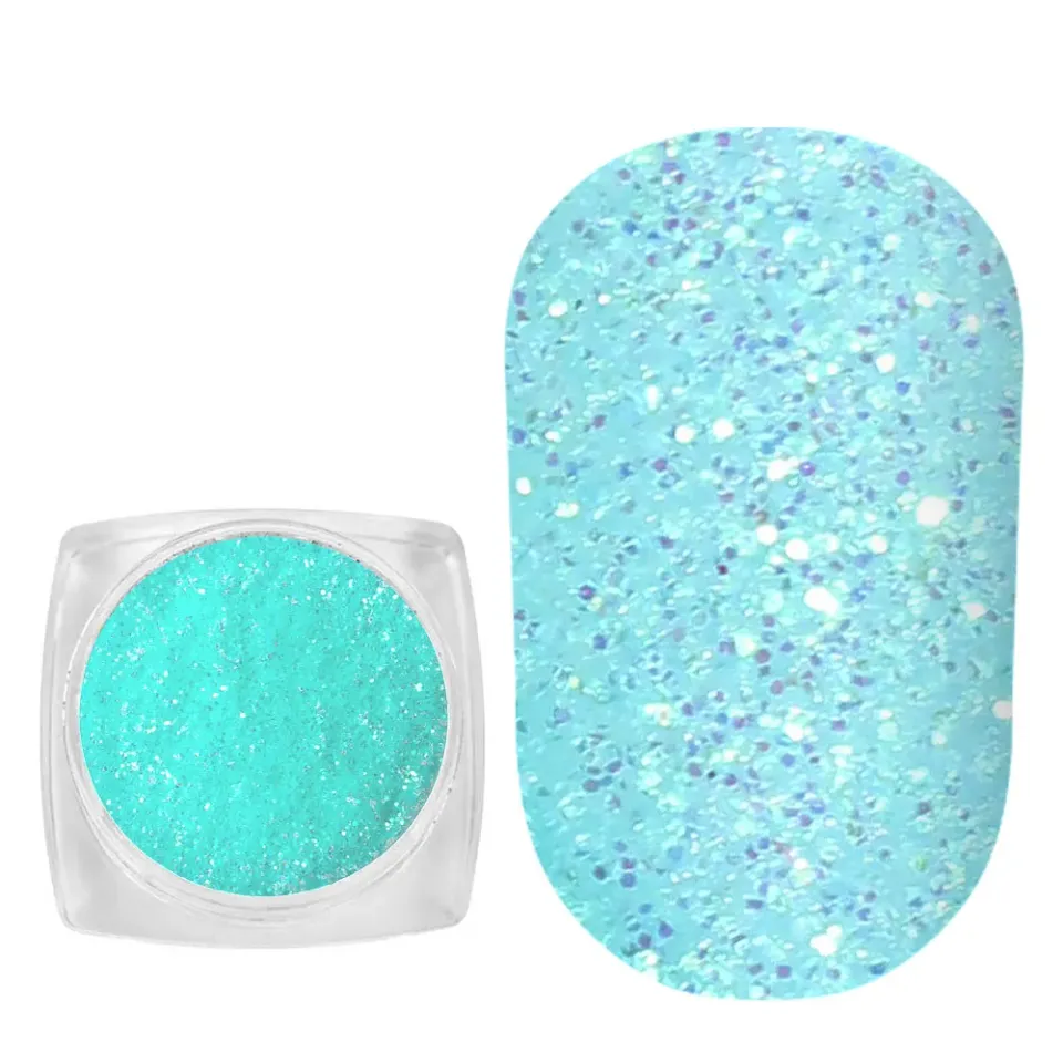 Komilfo Rainbow 511 glitter unghie 0,2 mm 2,5 g
