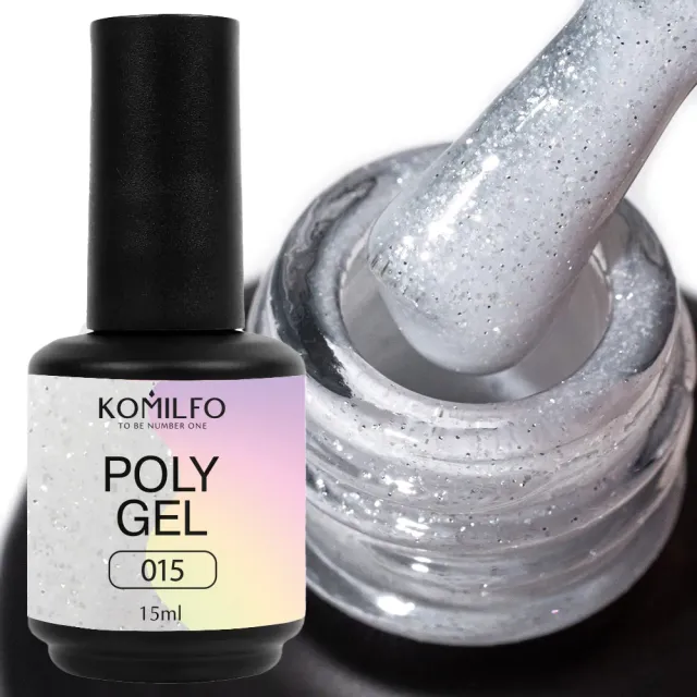 Komilfo PolyGel 015 gel unghie 15 ml rinforzo