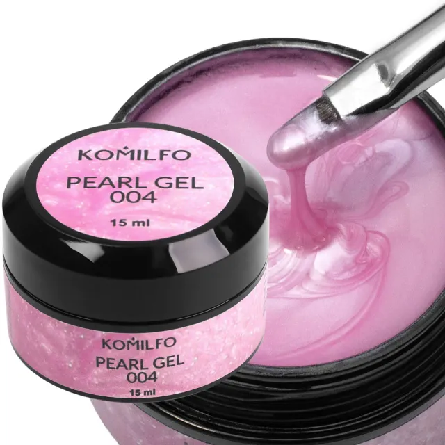 Komilfo Pearl Gel 004 gel perlato rinforzante 15 ml