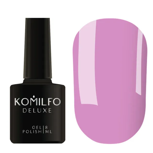 Komilfo Deluxe D245 smalto semipermanente 8 ml rosa lavanda smaltato