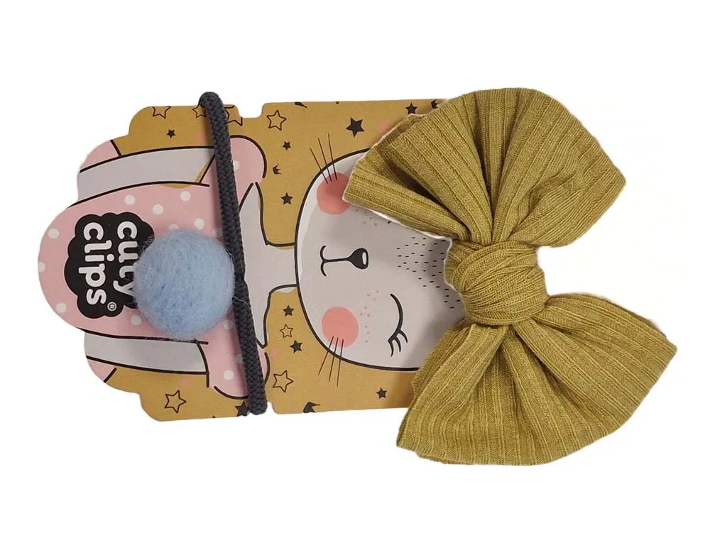 Snails Cuty Clips Boss Bunny mollette gialle 2 pezzi