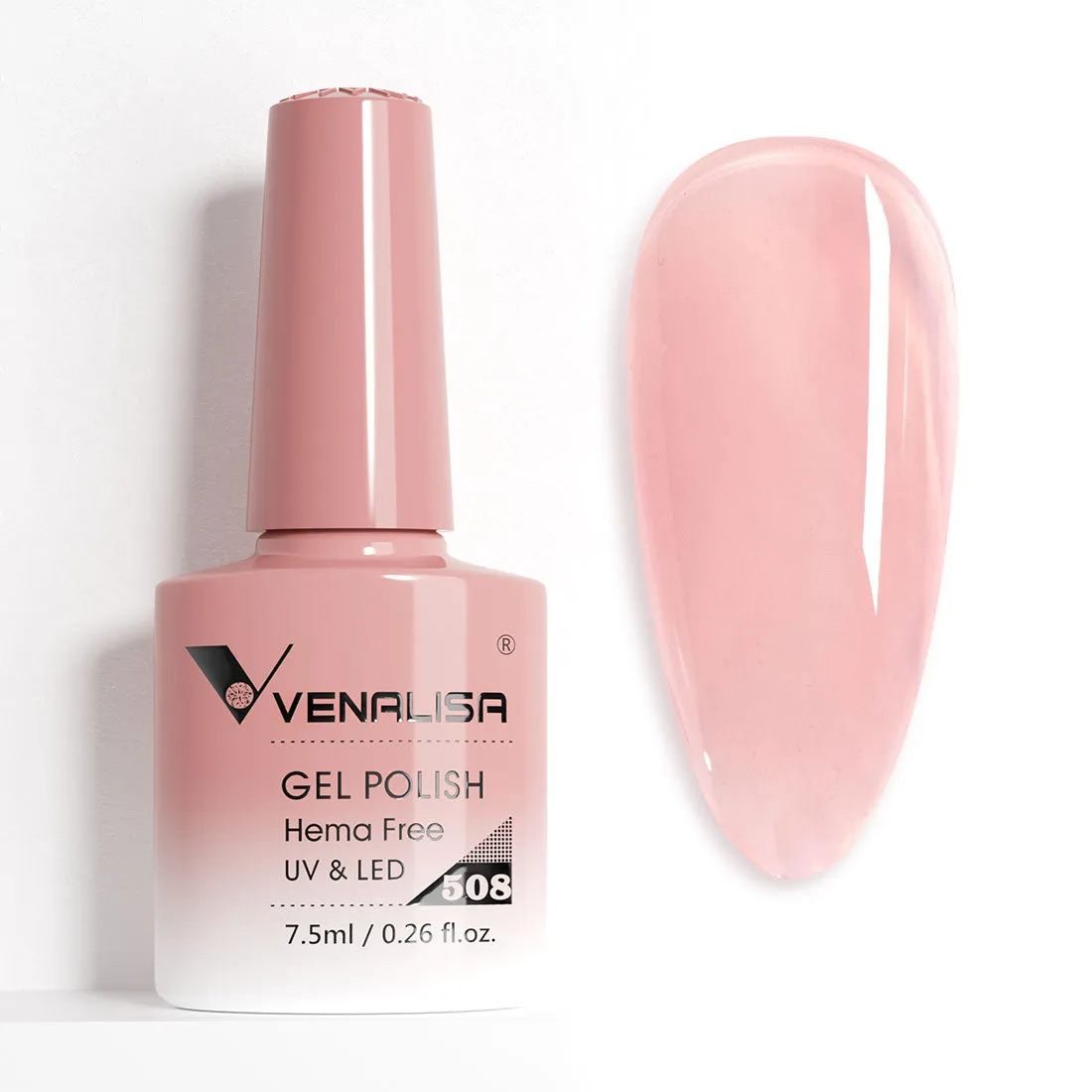 Venalisa Jelly Color smalto semipermanente 7,5 ml effetto jelly