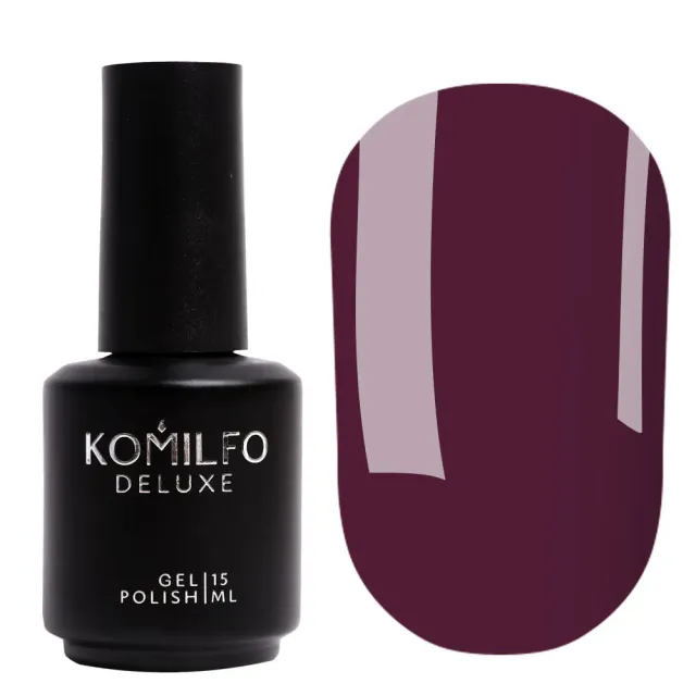 Komilfo Deluxe D104 smalto semipermanente 15 ml melanzana