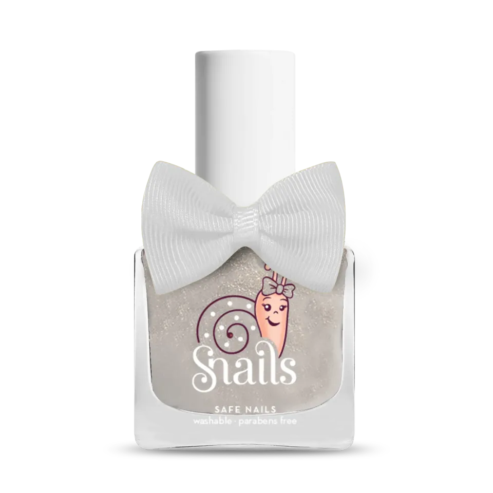Snails Frost Queen smalto bambina argento glitter