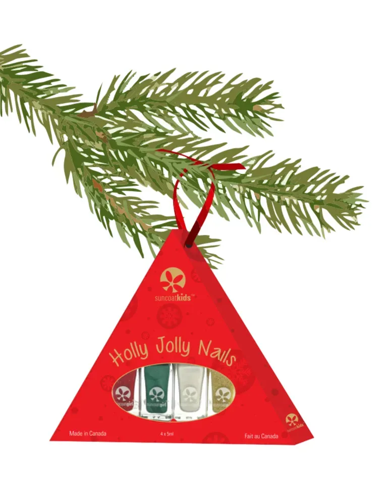 Suncoatgirl Pallina Natale set 4 smalti bambini 4x5 ml