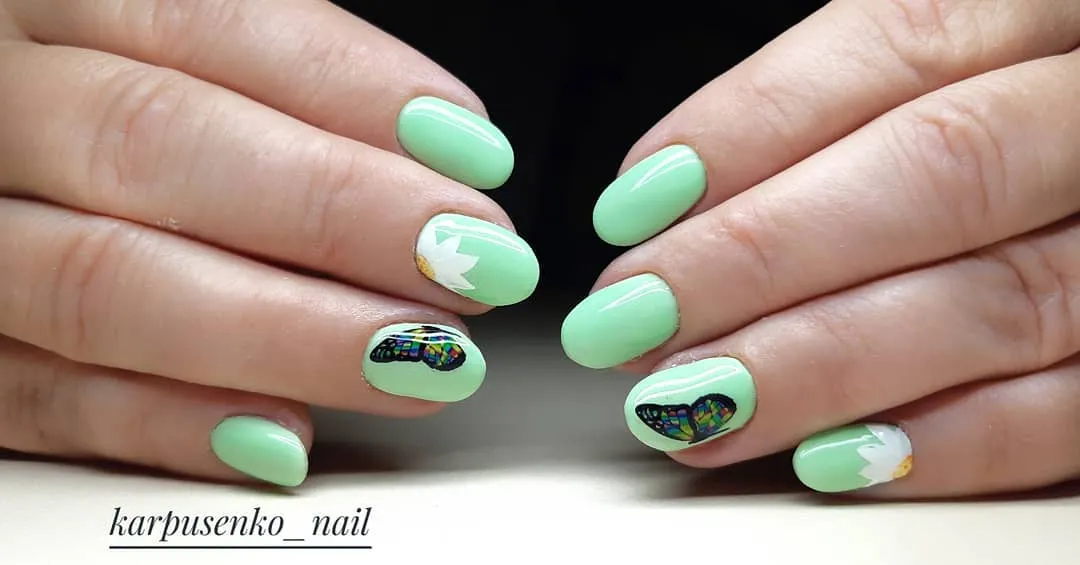 Komilfo Deluxe D191 smalto semipermanente 8 ml verde menta smalto