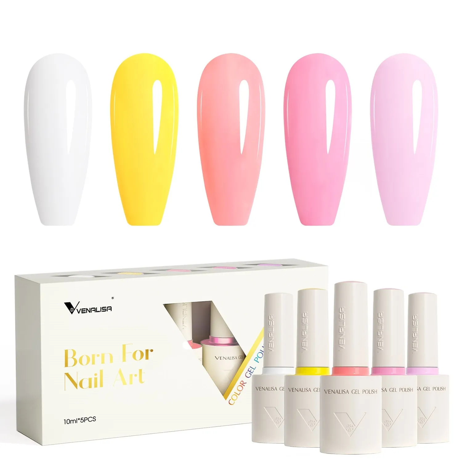 Venalisa Sugar Bloom V2507 kit smalto semipermanente 5x10ml