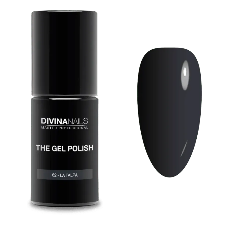 Diva Nails The Gel Polish 62 La Talpa smalto semipermanente 8ml grigio