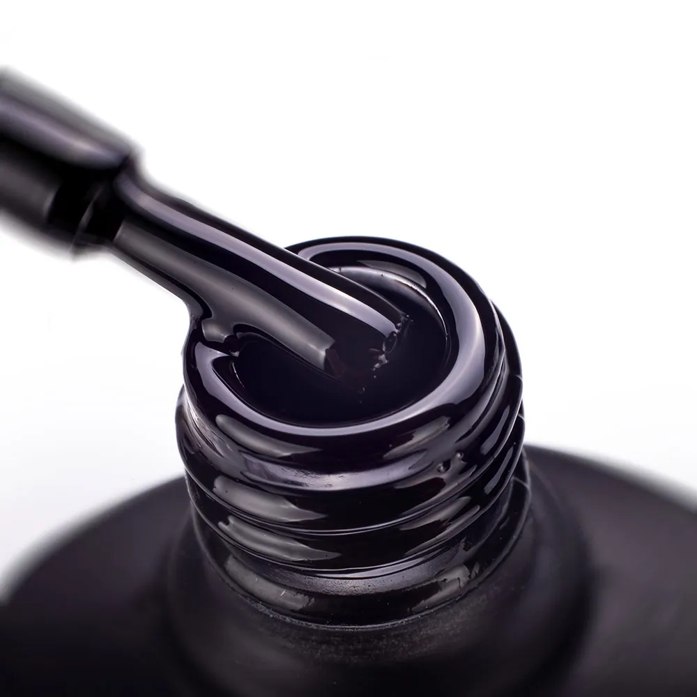 Komilfo Deluxe D001 smalto semipermanente 15 ml nero smalto