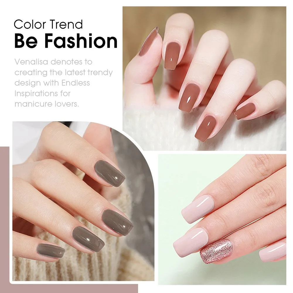 Venalisa Chic Mist set 6 smalti gel semipermanente hema free