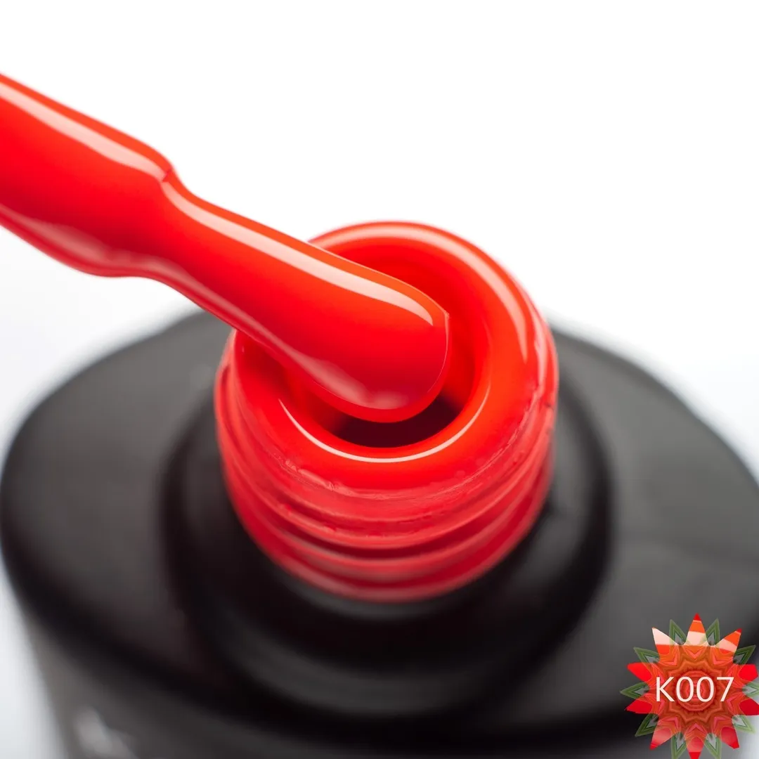 Komilfo Kaleidoscopic K007 smalto semipermanente 8 ml corallo neon