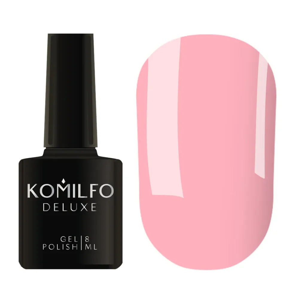 Komilfo Deluxe Series D187 smalto semipermanente rosa chiaro 8 ml