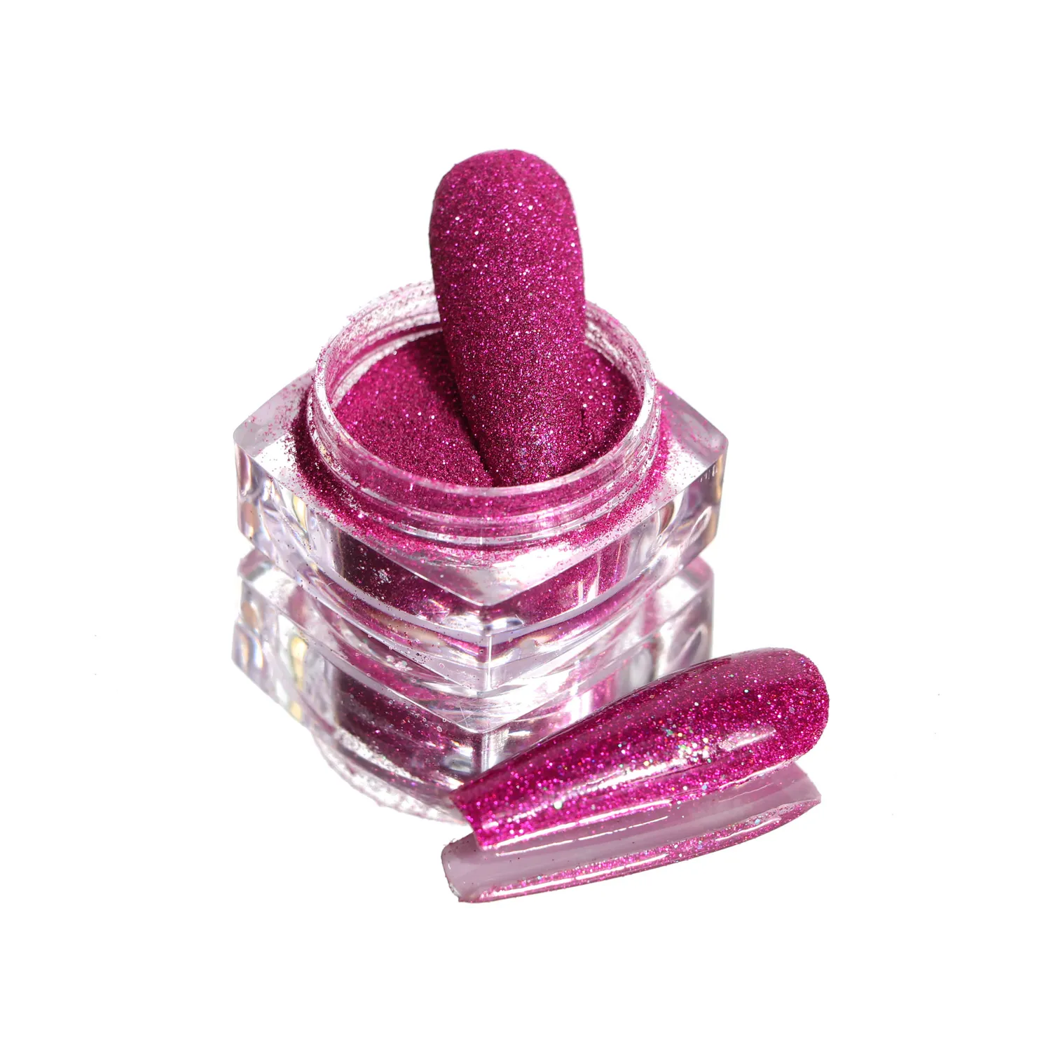 Komilfo Spangles 040 glitter unghie cremisi 2,5 g